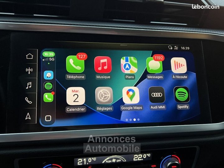 Audi Q3 35 TFSI 150 CH 1ERE MAIN TOIT OUVRANT CAMERA HAYON ELEC - 13