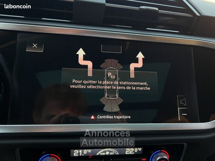 Audi Q3 35 TFSI 150 CH 1ERE MAIN TOIT OUVRANT CAMERA HAYON ELEC - 14