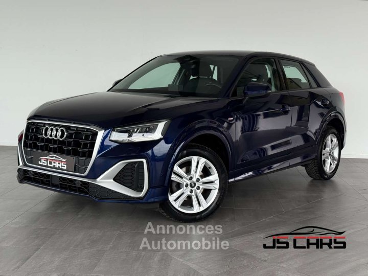 Audi Q2 15TFSI S-LINE-1ERPRO-COCKPIT-CUIR-CAMERA-PDC-TVA - 1