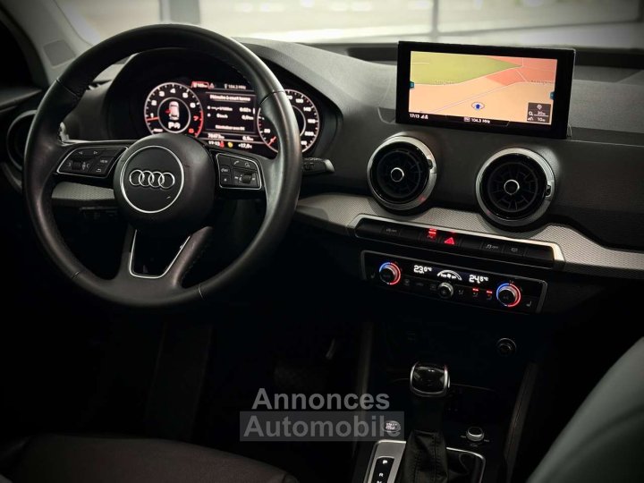 Audi Q2 15TFSI S-LINE-1ERPRO-COCKPIT-CUIR-CAMERA-PDC-TVA - 17