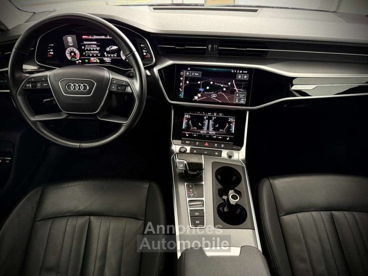 Audi A6 50TFSIeQuattroPHEV-1ERPRO-COCKPIT-CUIR-CAMERA360 - 14