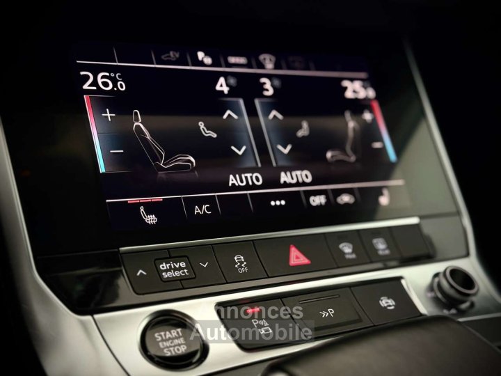 Audi A6 50TFSIeQuattroPHEV-1ERPRO-COCKPIT-CUIR-CAMERA360 - 23
