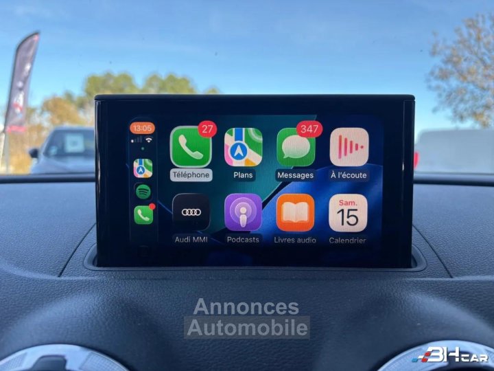 Audi A3 20 TDI 185 DESIGN LUXE QUATTRO S-TRONIC BVA / CARPLAY - 16
