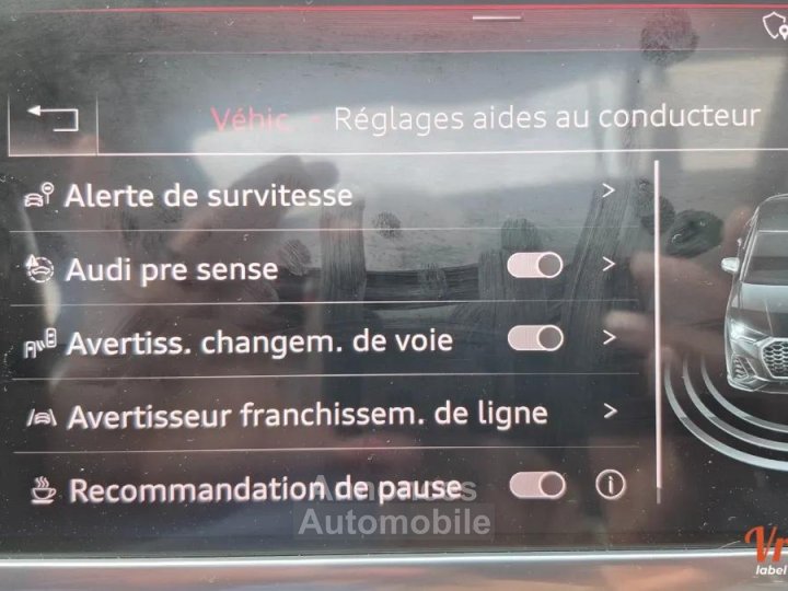 Audi Q3 SPORTBACK 20 35 TDI 150 S-LINE S-TRONIC BVA - 39