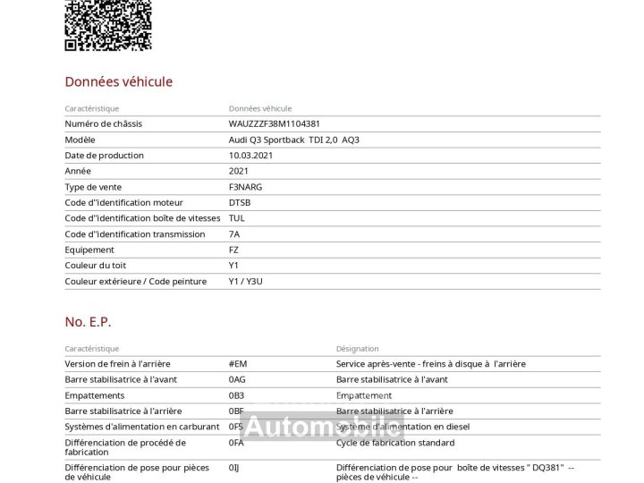 Audi Q3 35 TDI 150CH S TRONIC 7 / &Agrave; PARTIR DE 408,72 &euro; * - 45