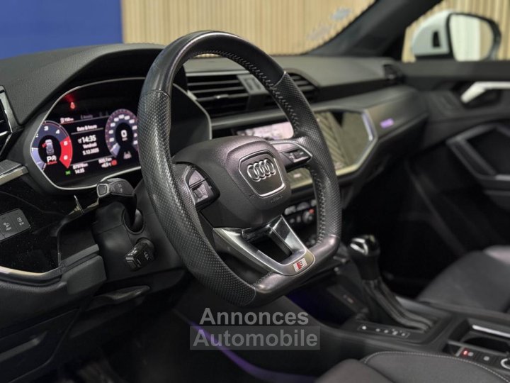 Audi Q3 Quattro 20 40 TDI 190 S-tronic7 S-Line - Véhicule français - 9