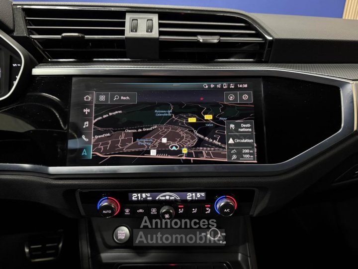 Audi Q3 Quattro 20 40 TDI 190 S-tronic7 S-Line - Véhicule français - 13