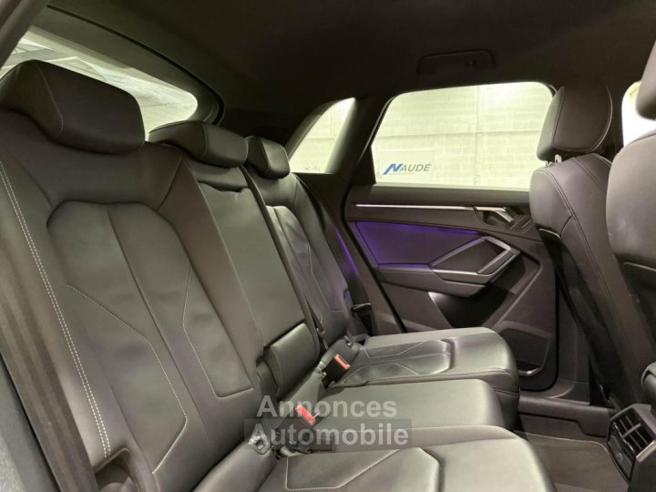 Audi Q3 Quattro 20 40 TDI 190 S-tronic7 S-Line - Véhicule français - 18