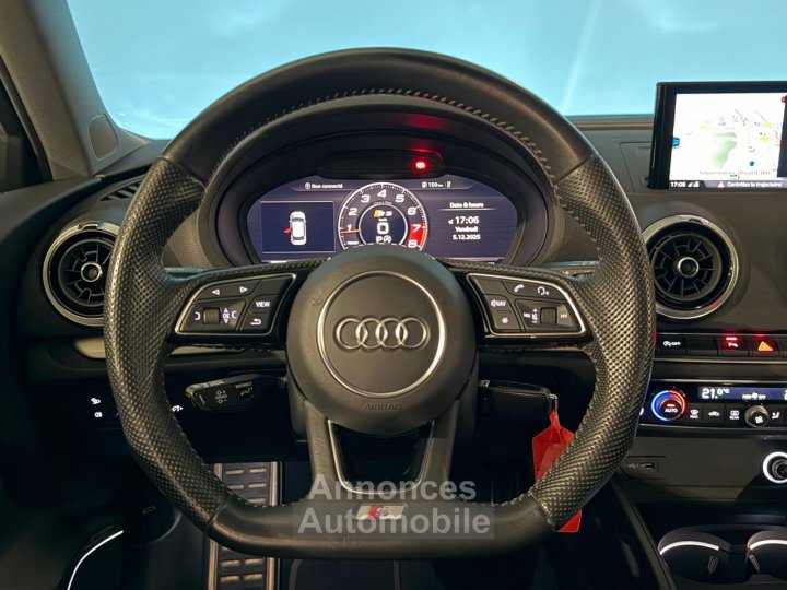 Audi S3 Sportback Quattro 20 TFSI 300 S-TRONIC - 8