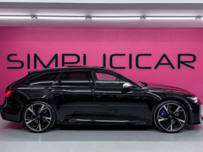 Audi RS6 AVANT C8 4,0 V8 TFSI 600CH QUATTRO TIPTRONIC - IMMAT FRANCAISE - SUIVI - CERAMIQUES - TOIT OUVRANT - BO - SOFT CLOSE - GARANTIE - 4