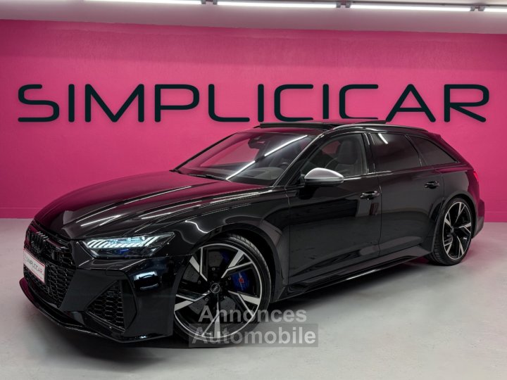 Audi RS6 AVANT C8 4,0 V8 TFSI 600CH QUATTRO TIPTRONIC - IMMAT FRANCAISE - SUIVI - CERAMIQUES - TOIT OUVRANT - BO - SOFT CLOSE - GARANTIE - 6