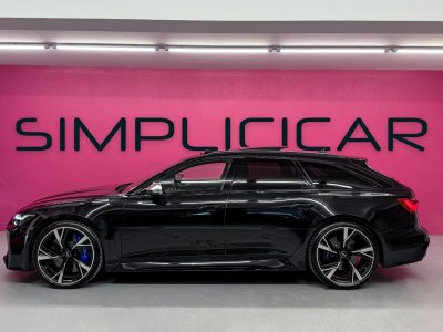 Audi RS6 AVANT C8 4,0 V8 TFSI 600CH QUATTRO TIPTRONIC - IMMAT FRANCAISE - SUIVI - CERAMIQUES - TOIT OUVRANT - BO - SOFT CLOSE - GARANTIE - 7