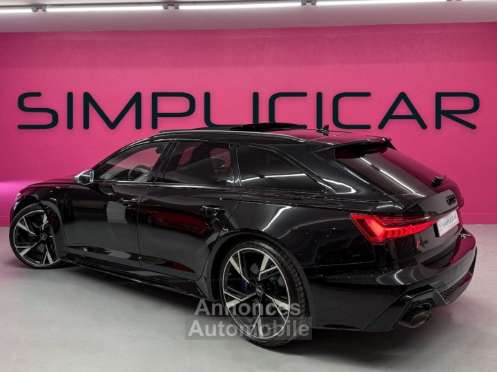 Audi RS6 AVANT C8 4,0 V8 TFSI 600CH QUATTRO TIPTRONIC - IMMAT FRANCAISE - SUIVI - CERAMIQUES - TOIT OUVRANT - BO - SOFT CLOSE - GARANTIE - 8