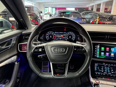 Audi RS6 AVANT C8 4,0 V8 TFSI 600CH QUATTRO TIPTRONIC - IMMAT FRANCAISE - SUIVI - CERAMIQUES - TOIT OUVRANT - BO - SOFT CLOSE - GARANTIE - 12