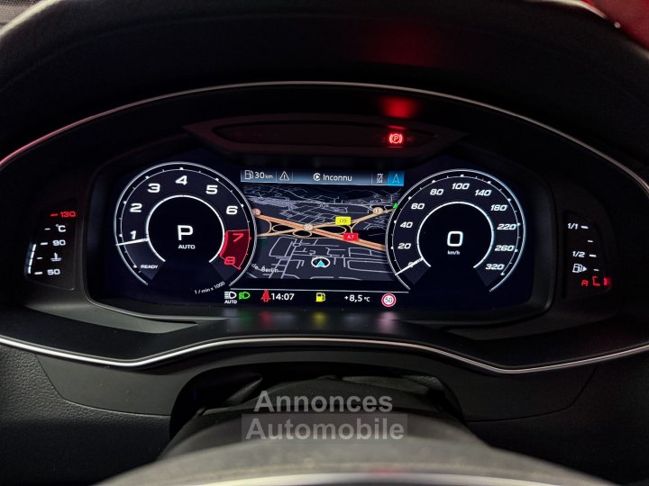 Audi RS6 AVANT C8 4,0 V8 TFSI 600CH QUATTRO TIPTRONIC - IMMAT FRANCAISE - SUIVI - CERAMIQUES - TOIT OUVRANT - BO - SOFT CLOSE - GARANTIE - 14
