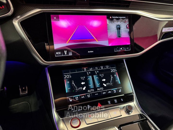 Audi RS6 AVANT C8 4,0 V8 TFSI 600CH QUATTRO TIPTRONIC - IMMAT FRANCAISE - SUIVI - CERAMIQUES - TOIT OUVRANT - BO - SOFT CLOSE - GARANTIE - 16