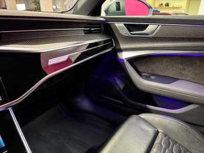 Audi RS6 AVANT C8 4,0 V8 TFSI 600CH QUATTRO TIPTRONIC - IMMAT FRANCAISE - SUIVI - CERAMIQUES - TOIT OUVRANT - BO - SOFT CLOSE - GARANTIE - 17