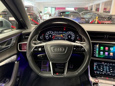 Audi RS6 AVANT C8 4,0 V8 TFSI 600CH QUATTRO TIPTRONIC - IMMAT FRANCAISE - SUIVI - CERAMIQUES - TOIT OUVRANT - BO - SOFT CLOSE - GARANTIE - 22