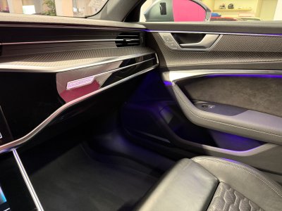 Audi RS6 AVANT C8 4,0 V8 TFSI 600CH QUATTRO TIPTRONIC - IMMAT FRANCAISE - SUIVI - CERAMIQUES - TOIT OUVRANT - BO - SOFT CLOSE - GARANTIE - 31