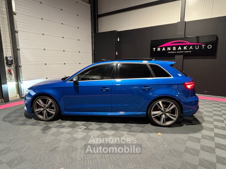 Audi RS3 SPORTBACK 25 TFSI 400 S tronic 7 Quattro - parfait &eacute;tat - entretien full - toit ouvrant - nombreuses options - 2