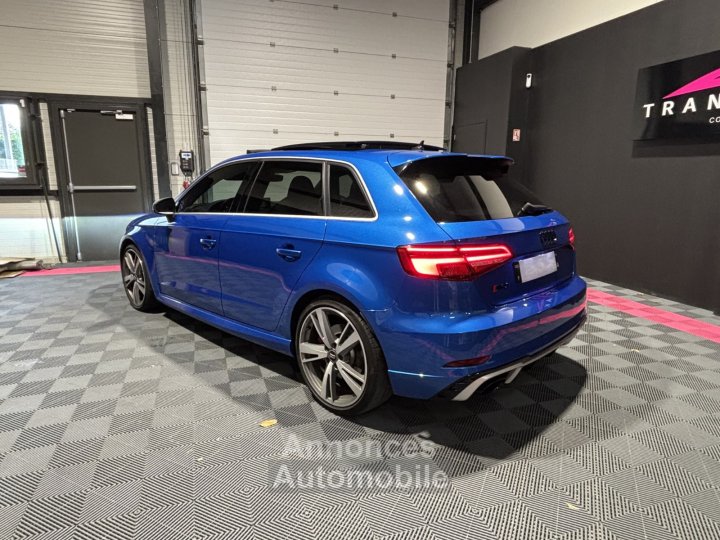 Audi RS3 SPORTBACK 25 TFSI 400 S tronic 7 Quattro - parfait &eacute;tat - entretien full - toit ouvrant - nombreuses options - 3