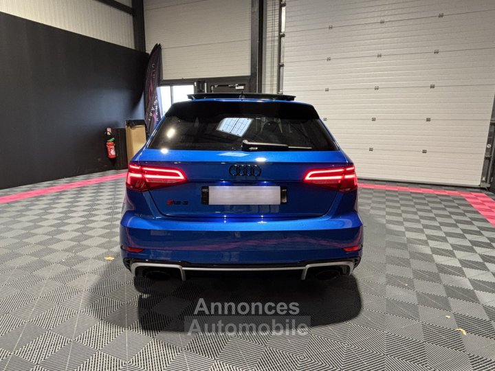 Audi RS3 SPORTBACK 25 TFSI 400 S tronic 7 Quattro - parfait &eacute;tat - entretien full - toit ouvrant - nombreuses options - 4