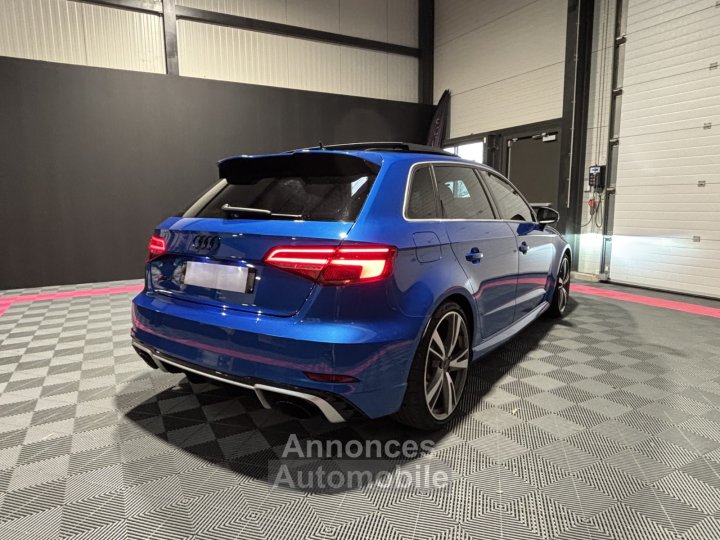 Audi RS3 SPORTBACK 25 TFSI 400 S tronic 7 Quattro - parfait &eacute;tat - entretien full - toit ouvrant - nombreuses options - 5