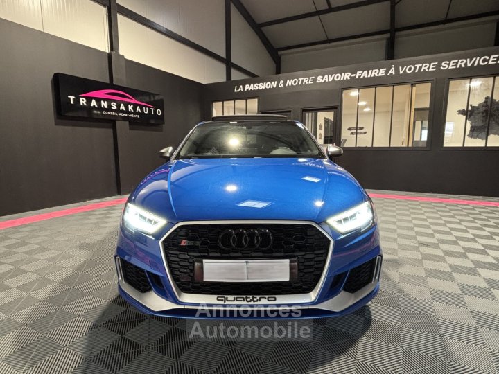 Audi RS3 SPORTBACK 25 TFSI 400 S tronic 7 Quattro - parfait &eacute;tat - entretien full - toit ouvrant - nombreuses options - 8
