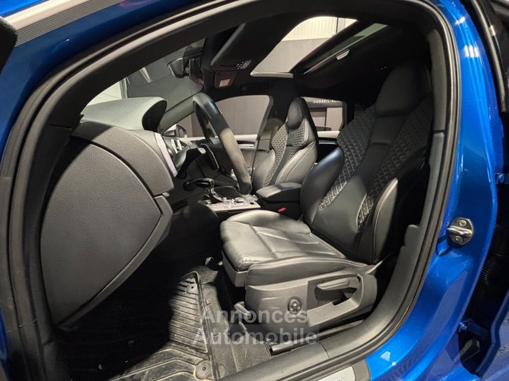 Audi RS3 SPORTBACK 25 TFSI 400 S tronic 7 Quattro - parfait &eacute;tat - entretien full - toit ouvrant - nombreuses options - 9