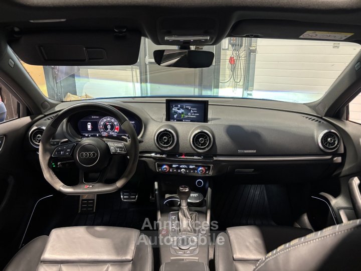Audi RS3 SPORTBACK 25 TFSI 400 S tronic 7 Quattro - parfait &eacute;tat - entretien full - toit ouvrant - nombreuses options - 14