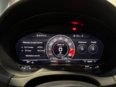 Audi RS3 SPORTBACK 25 TFSI 400 S tronic 7 Quattro - parfait &eacute;tat - entretien full - toit ouvrant - nombreuses options   - 21