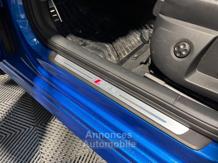 Audi RS3 SPORTBACK 25 TFSI 400 S tronic 7 Quattro - parfait &eacute;tat - entretien full - toit ouvrant - nombreuses options - 33