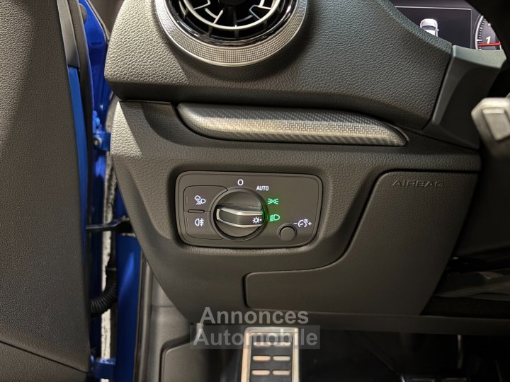 Audi RS3 SPORTBACK 25 TFSI 400 S tronic 7 Quattro - parfait &eacute;tat - entretien full - toit ouvrant - nombreuses options - 34