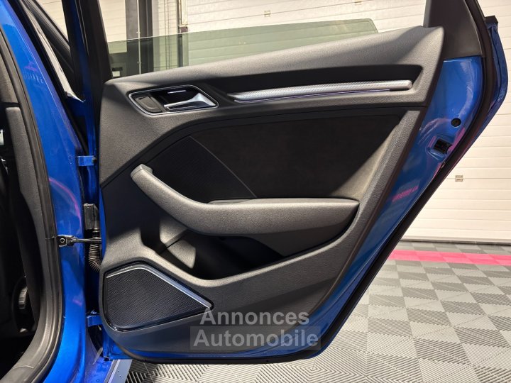 Audi RS3 SPORTBACK 25 TFSI 400 S tronic 7 Quattro - parfait &eacute;tat - entretien full - toit ouvrant - nombreuses options - 40
