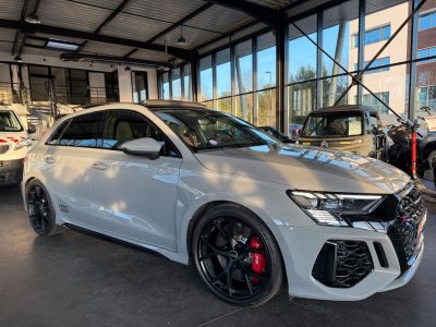 Audi RS3 Sportback MALUS PAYE Gris Nardo Echappement Sport Volant Alcantara Bang&Olufsen Si&egrave;ges RS Toit Ouvrant Pack Black Carplay 19P Garantie 6 ans 909-mois   - 2