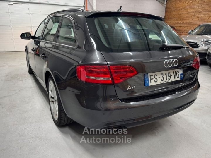 Audi A4 Avant IV (B8) 20 TDI 143ch DPF Ambition Luxe garantie - 4