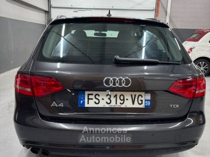 Audi A4 Avant IV (B8) 20 TDI 143ch DPF Ambition Luxe garantie - 10