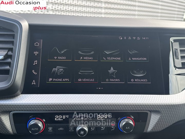 Audi A1 Sportback 30 TFSI 116 ch S tronic 7 S Line Plus - 23