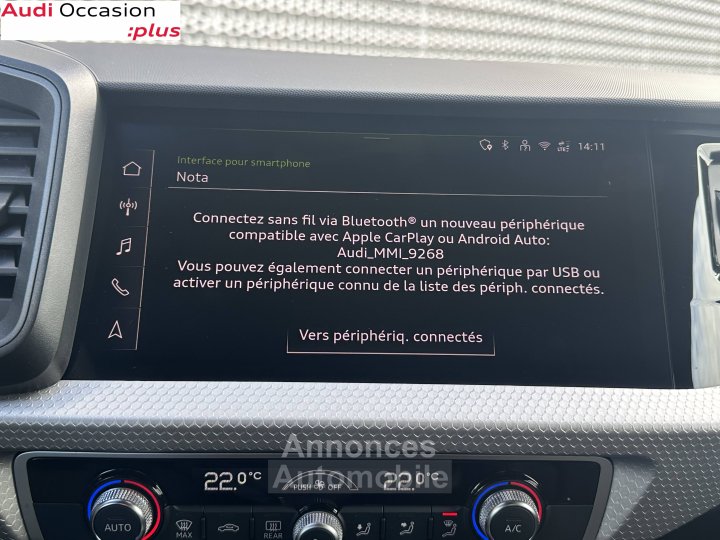 Audi A1 Sportback 30 TFSI 116 ch S tronic 7 S Line Plus - 24