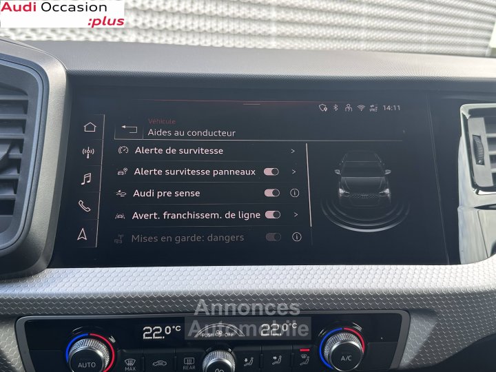 Audi A1 Sportback 30 TFSI 116 ch S tronic 7 S Line Plus - 25