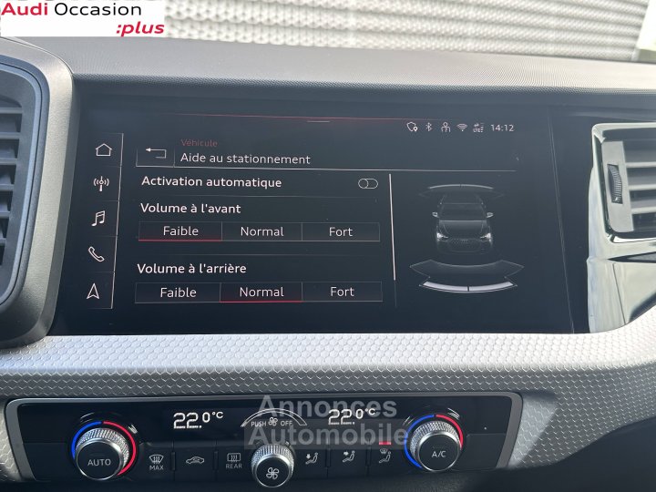 Audi A1 Sportback 30 TFSI 116 ch S tronic 7 S Line Plus - 27