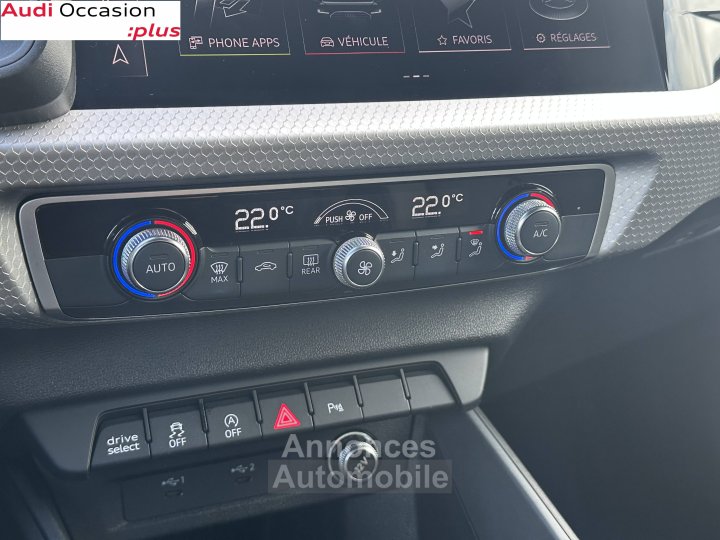 Audi A1 Sportback 30 TFSI 116 ch S tronic 7 S Line Plus - 29