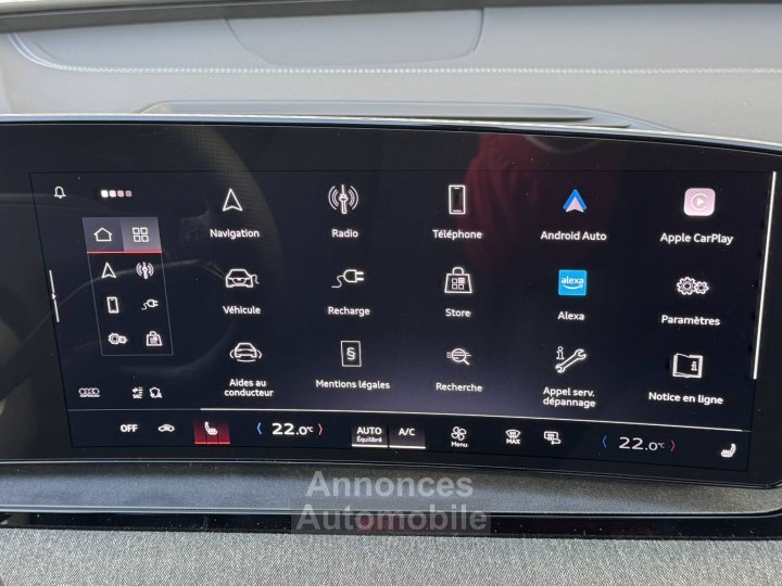 Audi Q6 e-tron 306 ch 100 kWh performance S line - 11