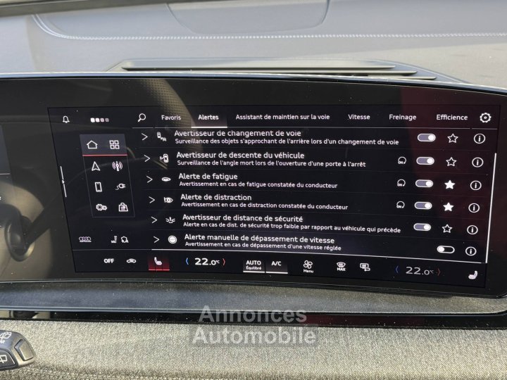 Audi Q6 e-tron 306 ch 100 kWh performance S line - 16