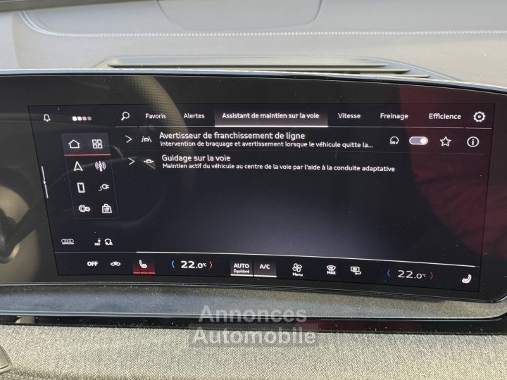 Audi Q6 e-tron 306 ch 100 kWh performance S line - 17