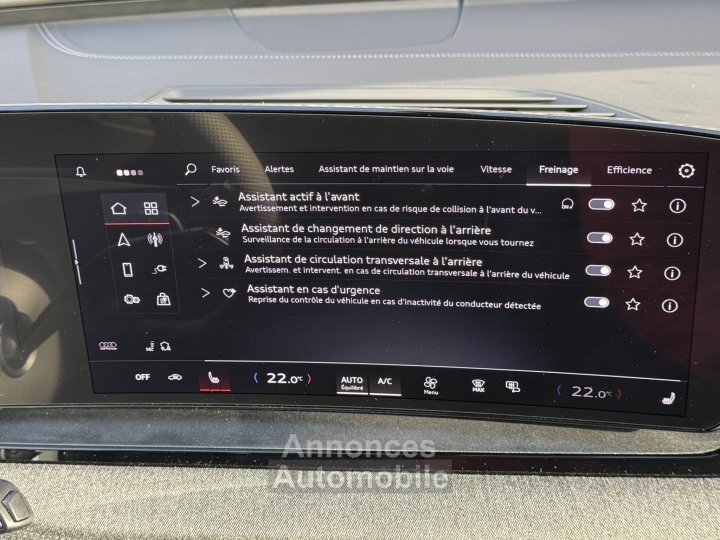 Audi Q6 e-tron 306 ch 100 kWh performance S line - 19