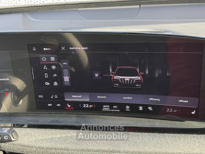 Audi Q6 e-tron 306 ch 100 kWh performance S line - 23