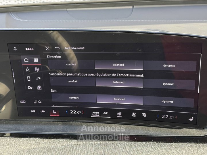 Audi Q6 e-tron 306 ch 100 kWh performance S line - 24