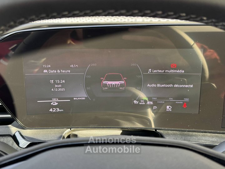 Audi Q6 e-tron 306 ch 100 kWh performance S line - 44