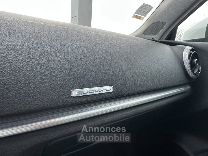 Audi A3 BERLINE Berline 20 TFSI 190 S tronic 7 Quattro Design Luxe - 5